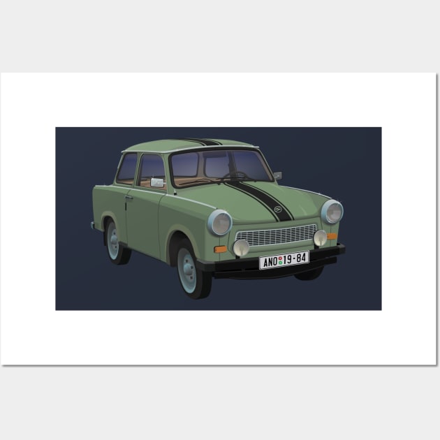 Trabant 601 Wall Art by BurrowsImages